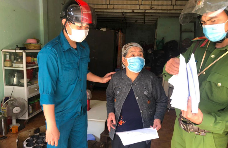 Lạc Dương: Ra quân tuyên truyền các biện pháp phòng chống dịch Covid-19