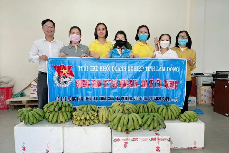 Tuổi trẻ khối doanh nghiệp kết nối tiêu thụ nông sản