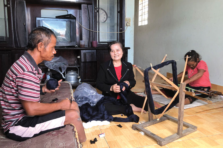 Người phụ nữ Đam Pao nhân hậu, nhiệt huyết