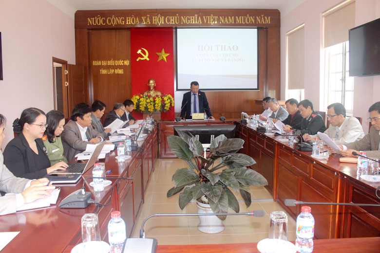 Kinh nghiệm trong góp ý, xây dựng luật