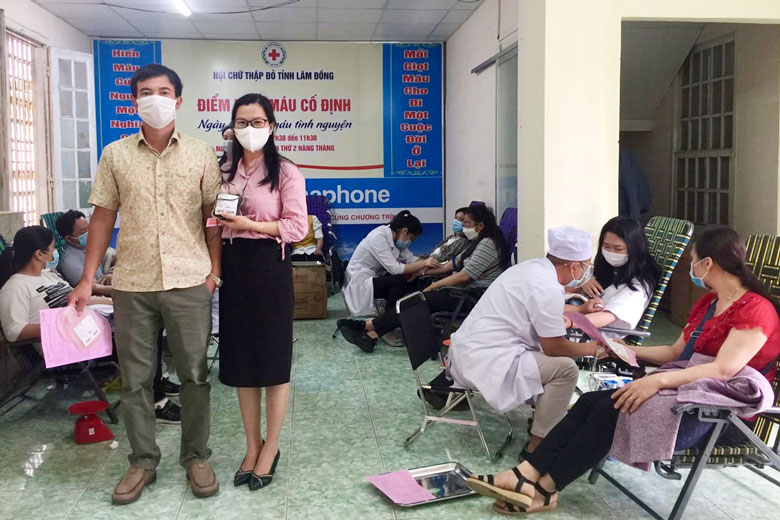 Điểm hiến máu cố định Hội Chữ thập đỏ tỉnh huy động 164 đơn vị máu