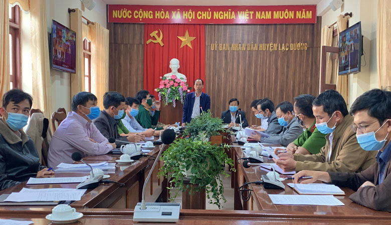 Lạc Dương: Thực hiện quyết liệt các biện pháp phòng chống dịch Covid-19