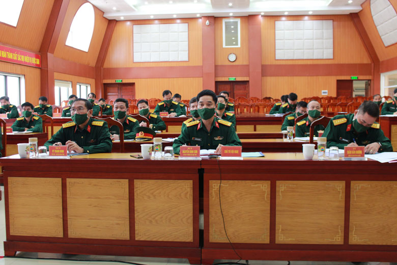 Hội nghị Quân chính 6 tháng đầu năm