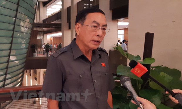 Đại biểu Phạm Văn Hòa, Đoàn Đồng Tháp. (Nguồn: Sở Thông tin Truyền thông Hà Nội)