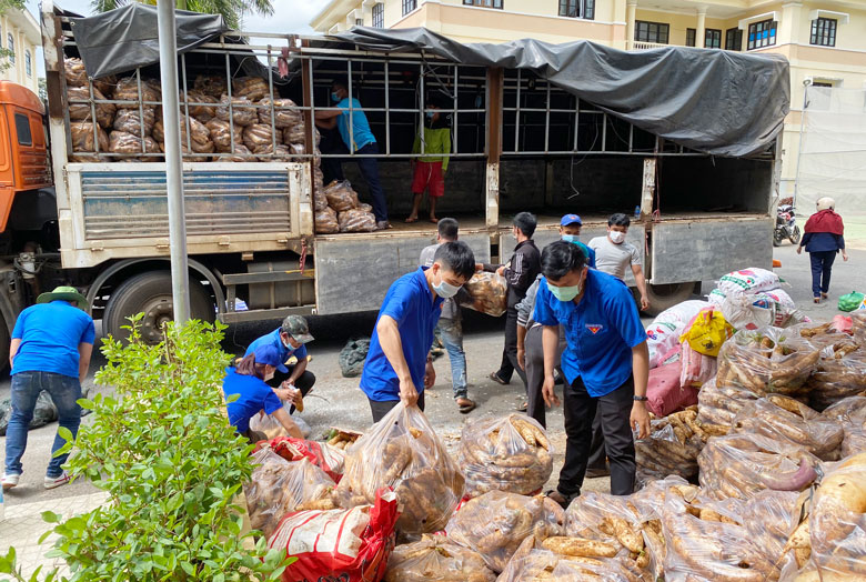70 tấn nông sản đồng hành cùng Chương trình Thực phẩm miễn phí cùng cả nước chống dịch