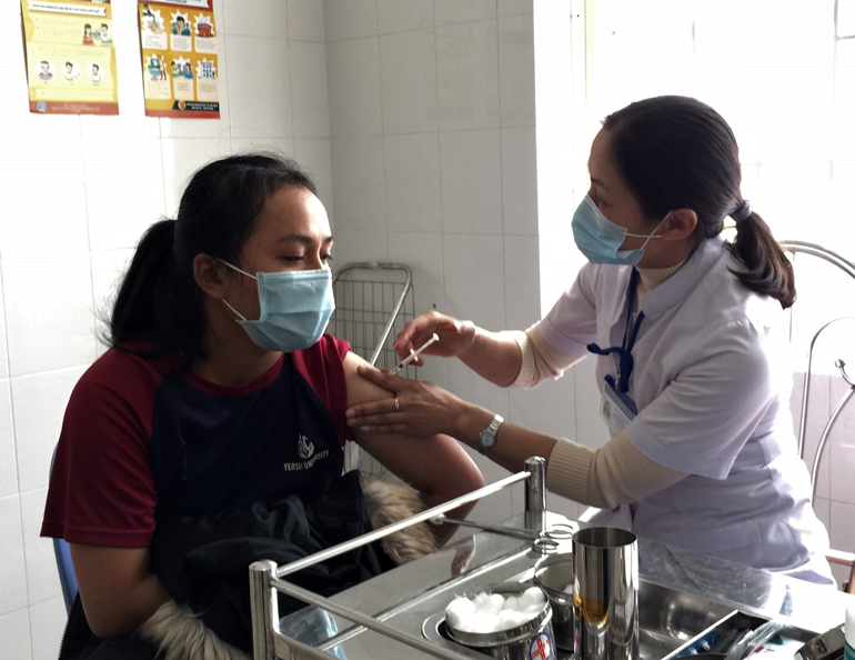 Toàn bộ tình nguyện viên đã được tiêm vắc xin Covid-19 mũi 1