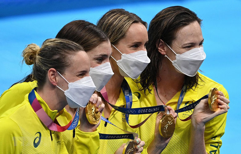 Bảng tổng sắp huy chương Olympic Tokyo 2020 ngày 25/7
