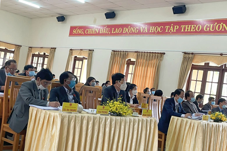 Các đại biểu tham dự kỳ họp