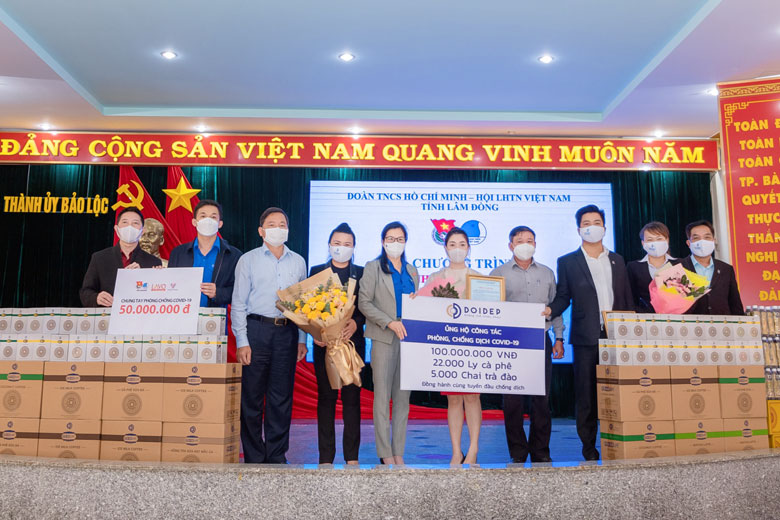 Bảo Lộc: Tiếp nhận nguồn hỗ trợ phòng chống dịch Covid-19