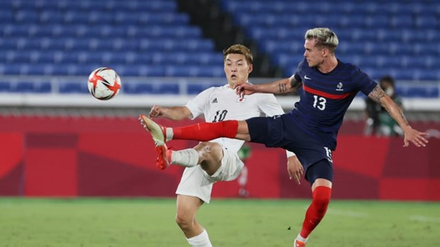 Xác định xong 8 đội bóng vào tứ kết môn bóng đá nam Olympic Tokyo 2020