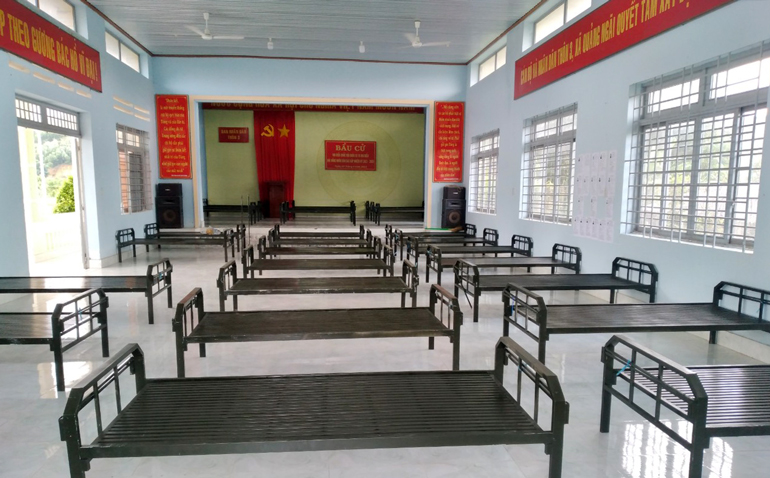 Cát Tiên: Kích hoạt thêm các khu cách ly đón công dân về từ vùng dịch