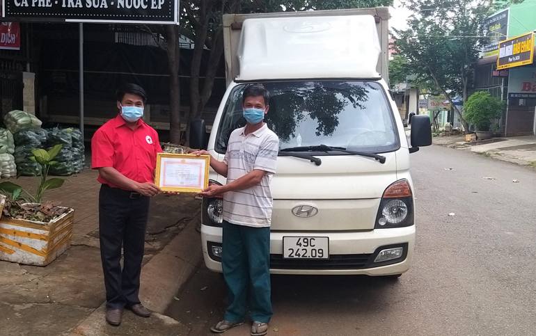 Bảo Lộc: Hơn 220 tấn nông sản, nhu yếu phẩm đến với người dân các vùng dịch