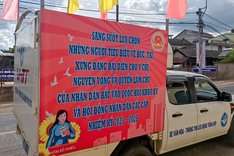 Sáng tạo trong tuyên truyền bầu cử