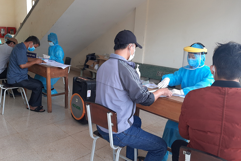 Di Linh triển khai tiêm vắc xin phòng Covid19 đợt 5