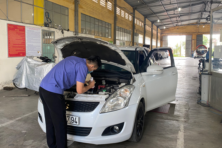 Đảm bảo hoạt động đăng kiểm phương tiện trong mùa dịch