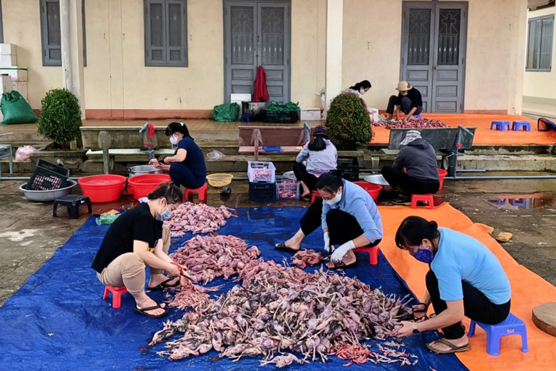 Mỗi người một tay, gửi ngay đến vùng dịch