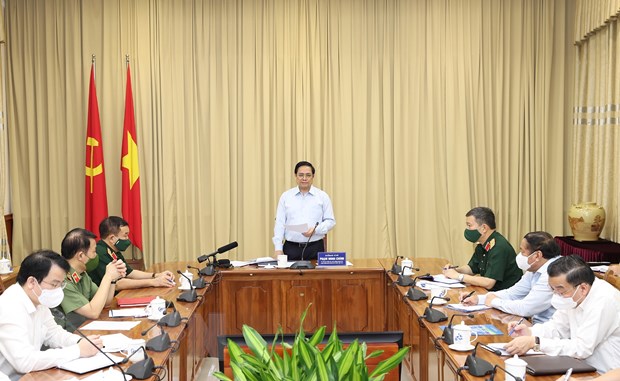 Thủ tướng Phạm Minh Chính làm việc với Ban Quản lý Lăng Chủ tịch Hồ Chí Minh.
