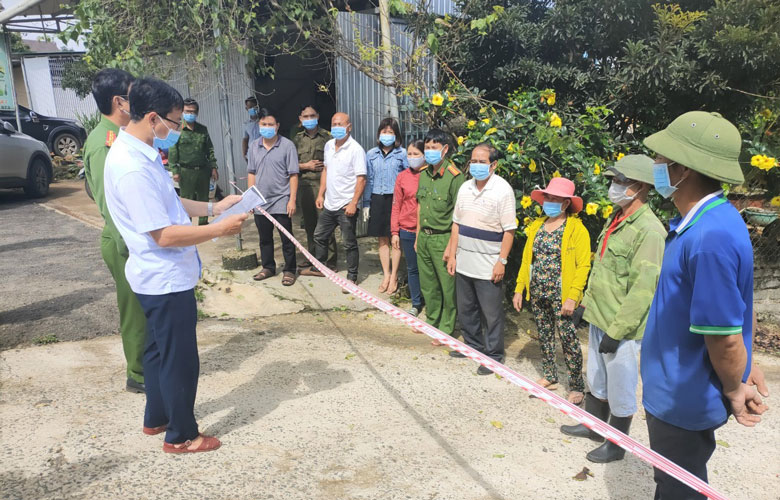 Bảo Lộc: Dỡ bỏ phong tỏa khu vực xuất hiện ca Covid-19 tại xã Đại Lào
