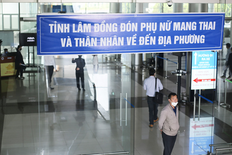 Cảng hàng không Liên Khương sẵn sàng đón thai phụ về địa phương