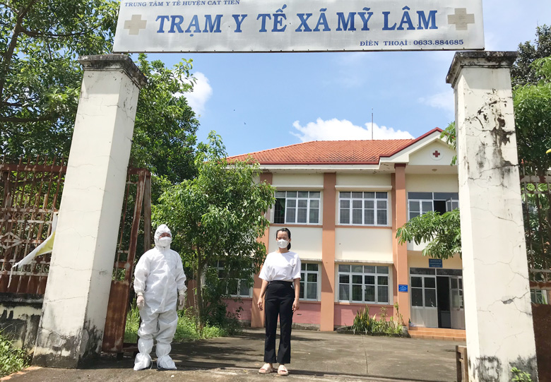 Cát Tiên: Bệnh nhân mắc Covid-19 được xuất viện