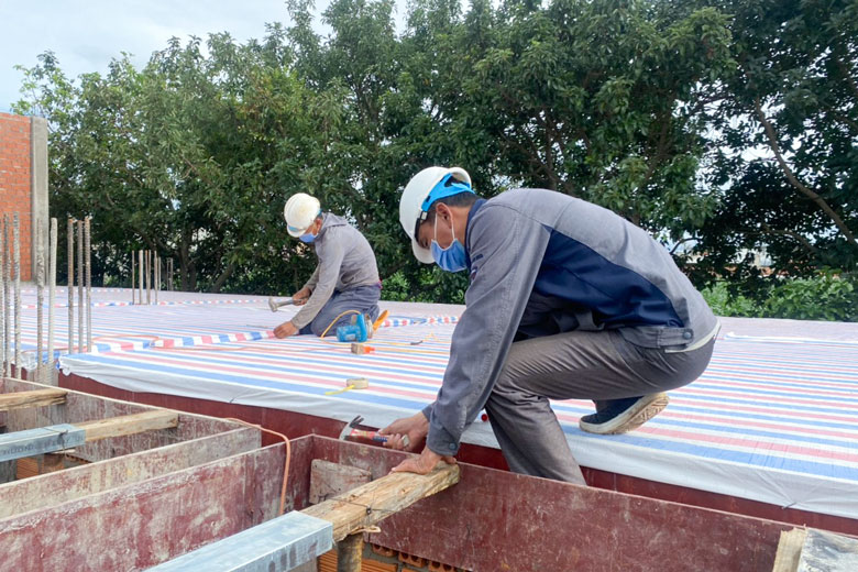 Đức Trọng phòng, chống dịch COVID-19 tại các công trình xây dựng
