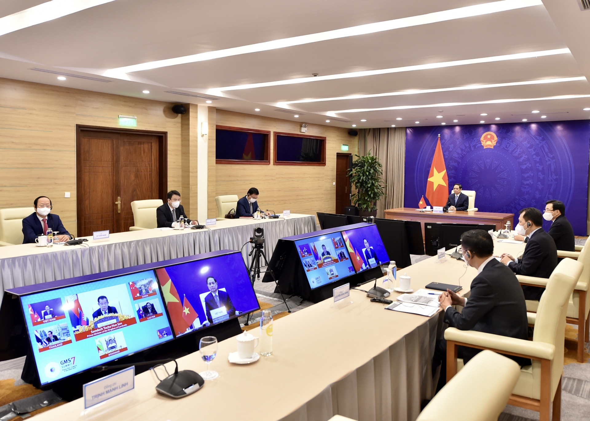Thủ tướng Phạm Minh Chính: GMS cần có tầm nhìn và các giải pháp mang tính chiến lược để vừa giải quyết những vấn đề cấp bách hiện nay vừa đặt nền tảng cho sự phát triển nhanh, bền vững và bao trùm, toàn diện trong thập kỷ tới