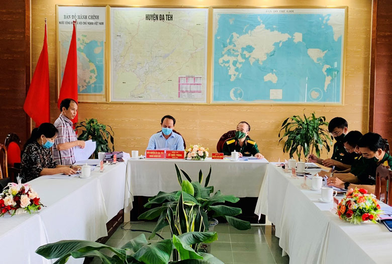 Huyện ủy Đạ Tẻh triển khai công tác kiểm tra, giám sát