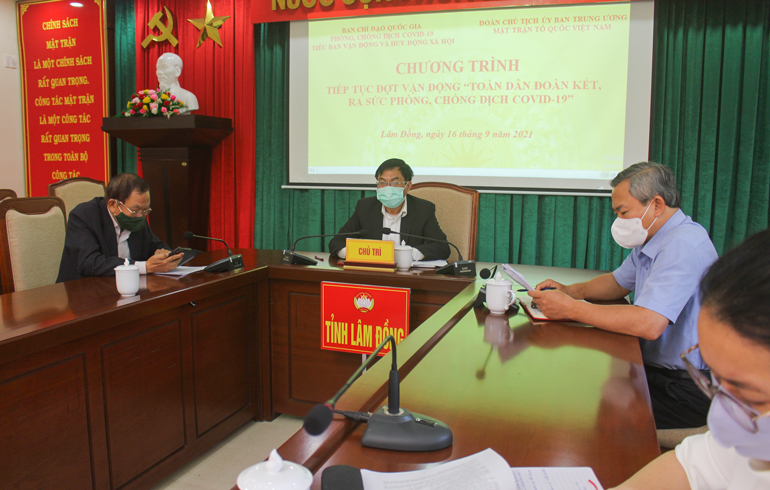 Tiếp tục kêu gọi, vận động ủng hộ phòng chống dịch Covid-19