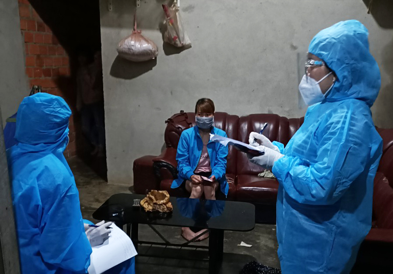Đức Trọng: Phong tỏa tạm thời nhà trọ Đức An để phòng chống dịch Covid-19
