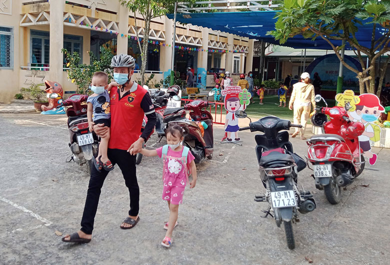 Để trẻ tự tin vào lớp 1