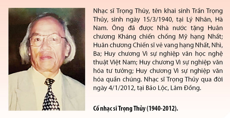 Nhạc sĩ Trọng Thủy: Đời người lận đận như câu hát