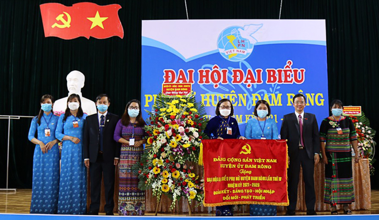 Đại hội Đại biểu Hội LHPN huyện Đam Rông lần thứ IV