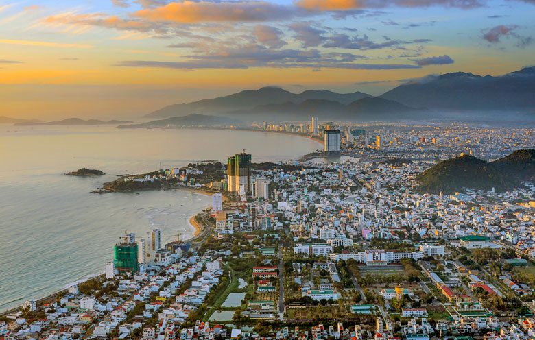 Thành phố biển Nha Trang. Ảnh: Võ Trang