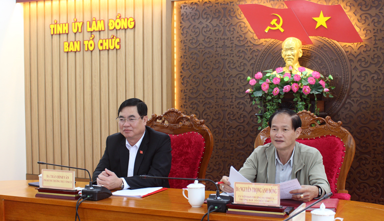 Hội nghị toàn quốc sơ kết công tác xây dựng Đảng 9 tháng năm 2021
