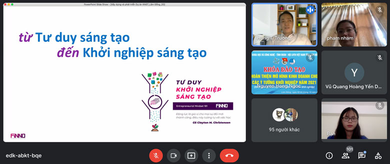 Trang bị kỹ năng hoàn thiện mô hình kinh doanh cho các ý tưởng khởi nghiệp