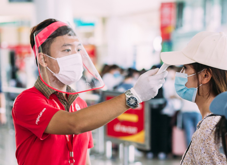 Mở lại 7 đường bay từ 10/10, Vietjet sẵn sàng đón khách trên các chuyến bay ''xanh''