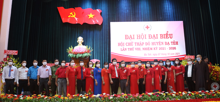 Ra mặt Ban Chấp hành Hội Chữ thập đỏ khóa VIII và Đoàn đại biểu dự đại hội cấp trên, nhiệm kỳ 2016 - 2020
