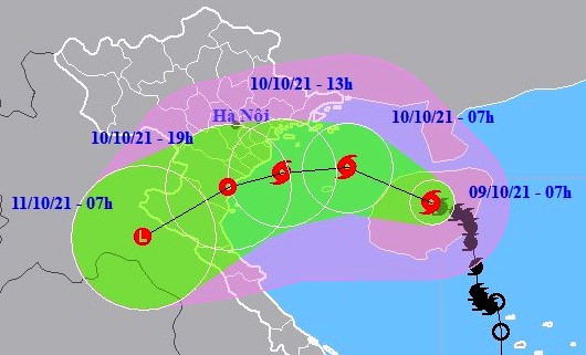 Tin bão khẩn cấp và các chỉ đạo ứng phó