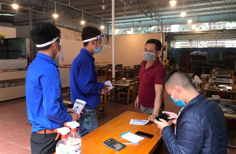 Đức Trọng: Đoàn viên, thanh niên tham gia phòng chống dịch Covid-19