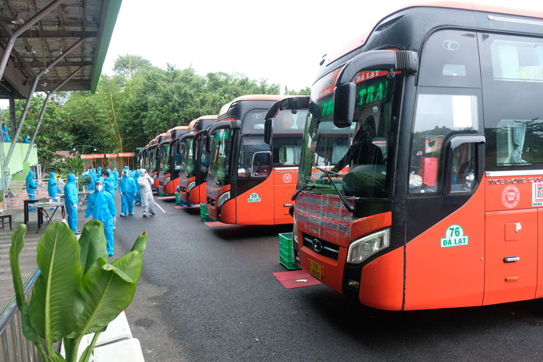 Hoàn thành kế hoạch đón hơn 3.000 công dân về địa phương an toàn