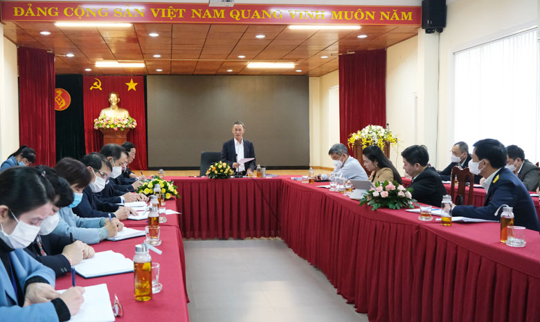 Toàn cảnh buổi làm việc chiều 11/10/2021