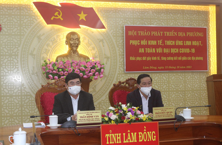 Thường trực Tỉnh ủy dự Hội thảo phát triển địa phương