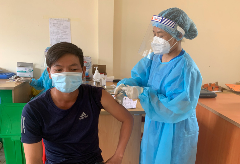 Đơn Dương: Bổ sung thêm 20.000 liều vắc xin tiêm phòng Covid-19 đợt 16