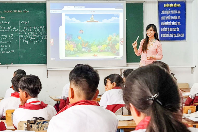 Một tiết học “Học mà chơi, chơi mà học” của cô Bảo Châu