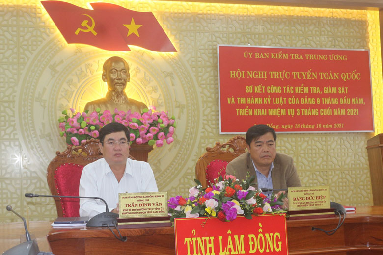 Sơ kết công tác kiểm tra giám sát và thi hành kỷ luật của Đảng 9 tháng đầu năm 2021