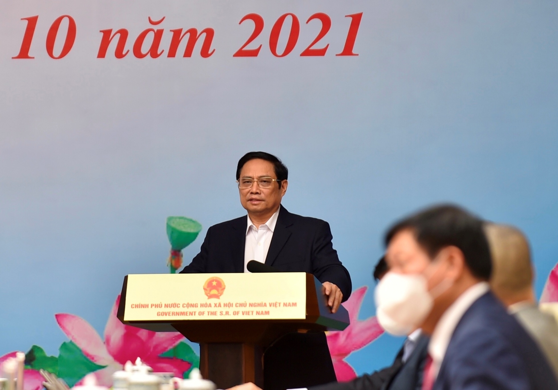 Thủ tướng Phạm Minh Chính: Các bộ, ngành, địa phương hỗ trợ, tạo điều kiện, bảo đảm các điều kiện thuận lợi kể cả về vật chất và tinh thần để các lực lượng tuyến đầu hoàn thành tốt nhất nhiệm vụ cao cả của mình
