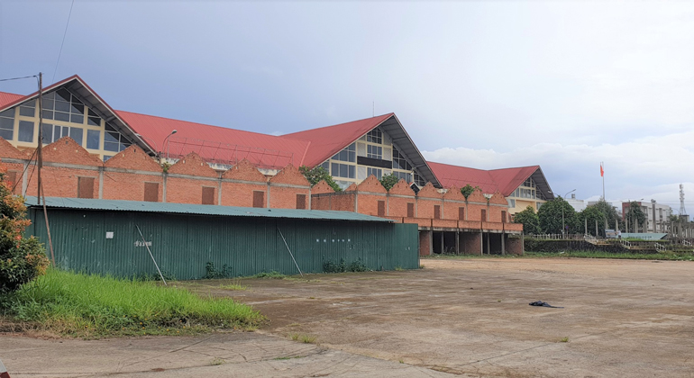 Thu hồi giấy phép xây dựng dãy ki ốt sai phạm tại Chợ Bảo Lộc