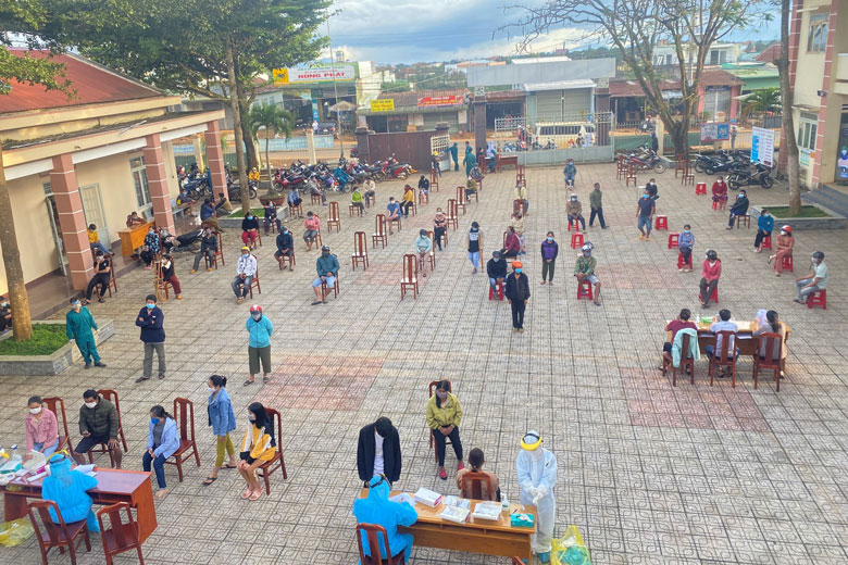 Bảo Lâm: Phát hiện trường hợp nghi nhiễm Covid-19, triển khai xét nghiệm trên diện rộng