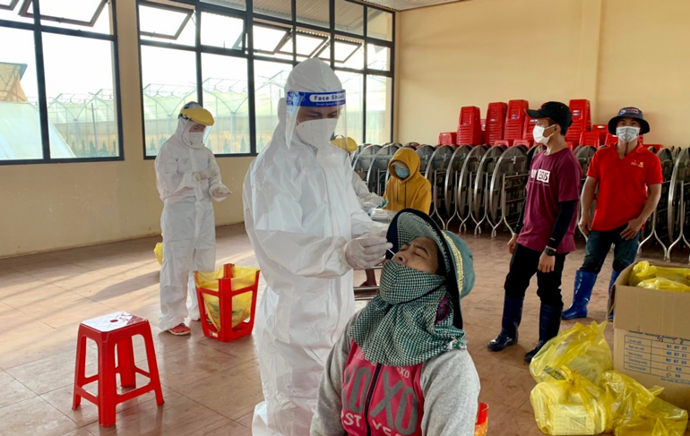 27 ca Covid-19 tại 8 huyện, thành phố, có 1 trẻ em 2 tuần tuổi