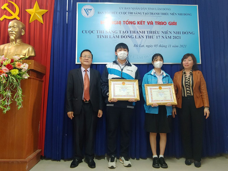 Trao 41 giải thưởng cuộc thi sáng tạo thanh thiếu niên, nhi đồng lần thứ 17 - 2021